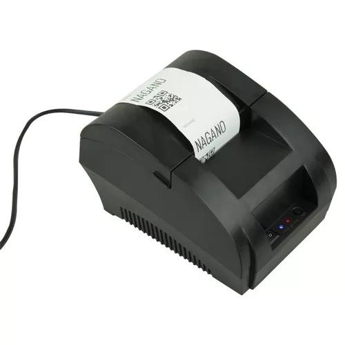 Mini Impressora Térmica Usb Portátil Bivolt Esc/pos 58mm