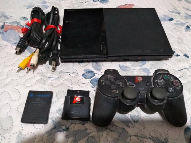 PS2 usado com 1controle