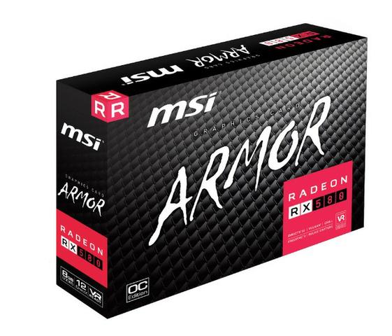 Placa de Vídeo RX GB Msi Armor MK2 OC Gddr5 nova