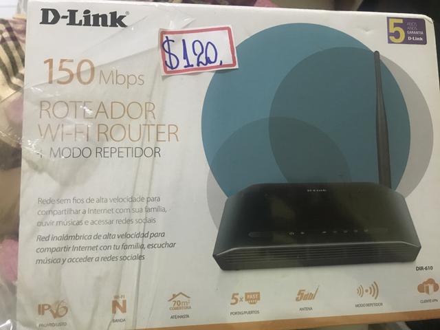 Roteador Wi-Fi wifi D-link 150 mbps