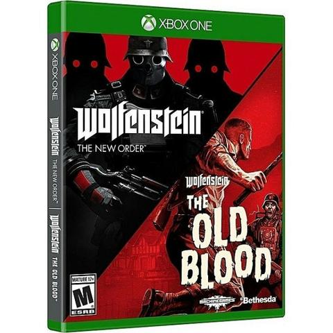 Wolfenstein Old Blood + The New Order - Midia Fisica Novo