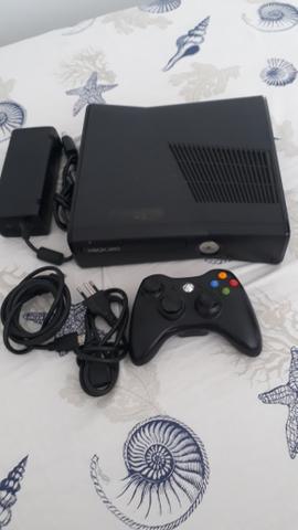 Xbox 360 + controle + jogos