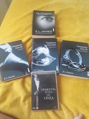 Coleção livros 50 tons