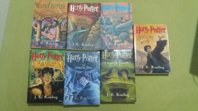 Kit livros Harry Potter (7 livros)