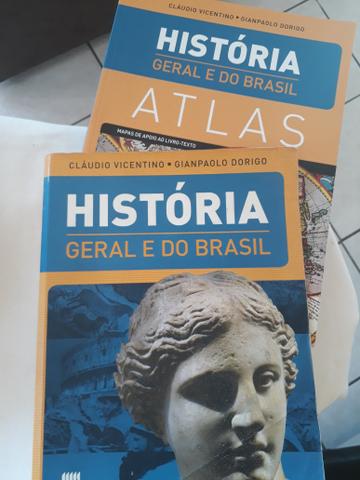 Livro História Geral e do Brasil em ótimo estado