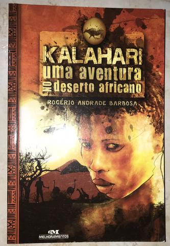 Livro Kalahari uma aventura no deserto africano