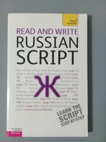 Livro de russo - Leia e escreva em russo