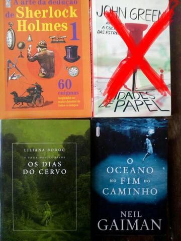 Livros até 20 reais