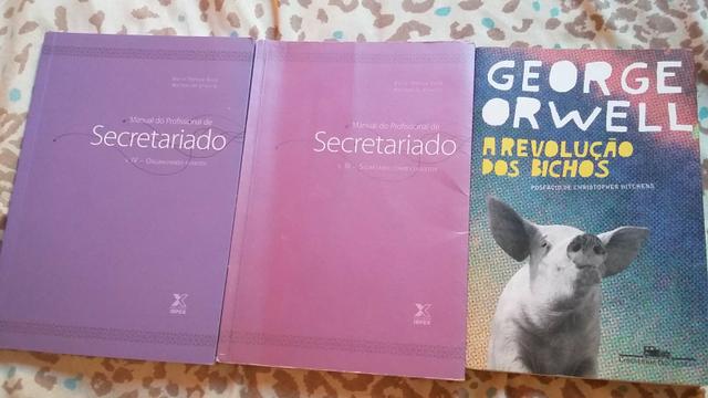 Livros área de secretariado