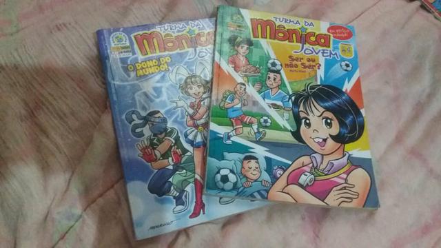 Mangá turma da Mônica jovem edição 12 e 13