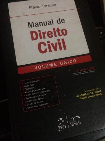 Manual de Direito Civil - volume Único 