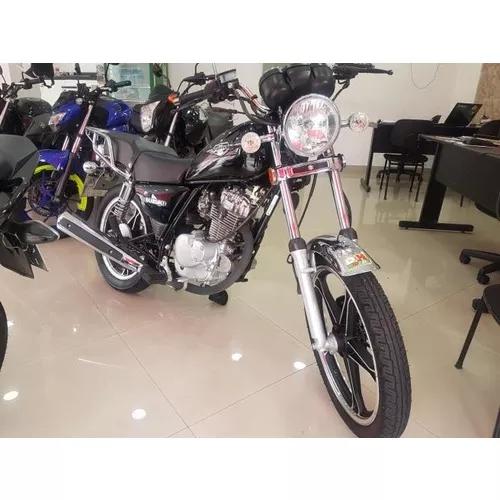 Suzuki Intruder 125 2016 Preta 24000 Km