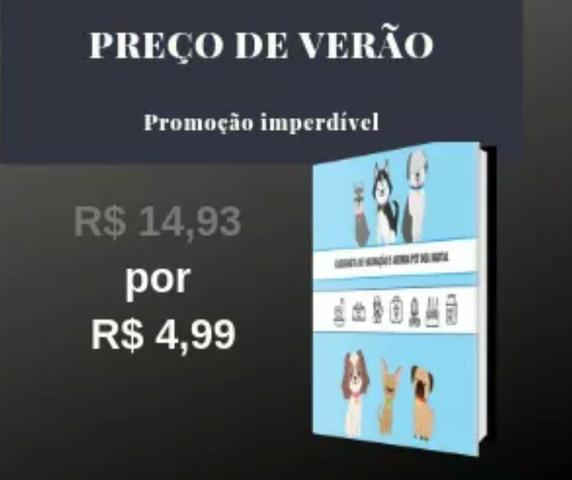 Caderno digital para seu pet