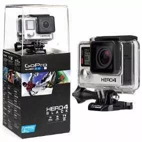 Camera Go Pro Hero 4 Black Kit Completo Original Novo