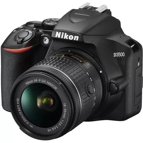 Camera Nikon D3500 + Lente Nikon 18-55 (lancamento)