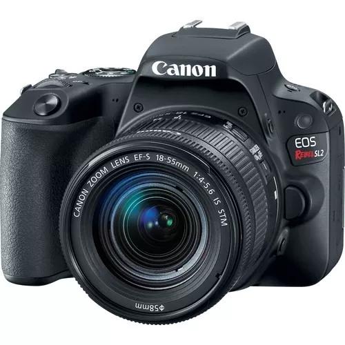 Canon Rebel Sl2 Com Lente 18-55mm Nova 1 Ano De Garantia +nf