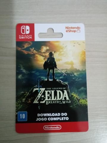 Cartão - Zelda Breath of the Wild