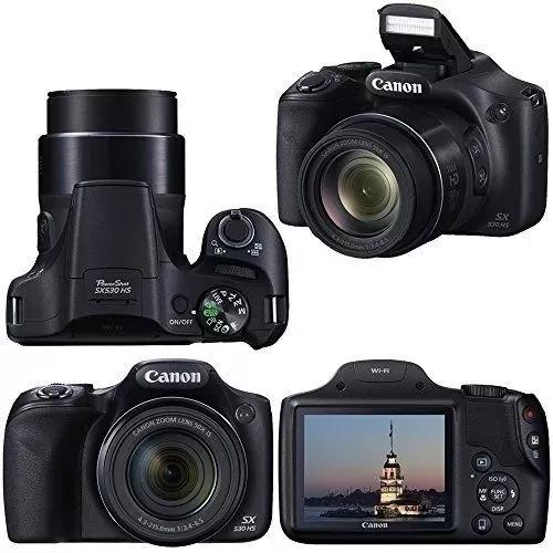 Câmera Canon Powershot Sx530 Hs Zoom 50x Wi-fi