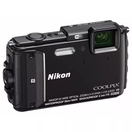 Câmera Digital Nikon Coolpix W300 16mp 4k Wifi Brinde 32 Gb