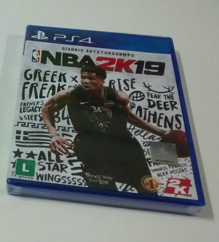 NBA 2k19 PS4 lacrado