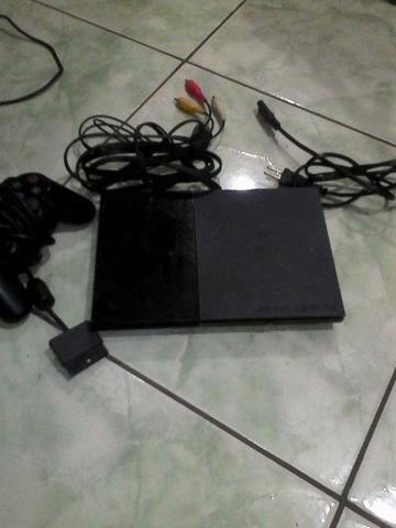 Playstation 2 (acompanha os cabos, memory card e controle)