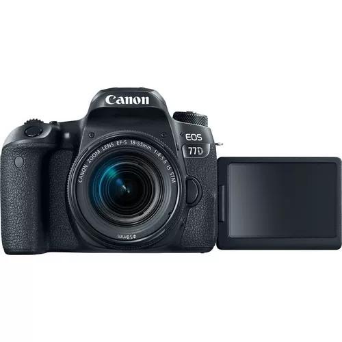 Promoção Câmera Canon 77d Kit 18-55mm Loja Garantia