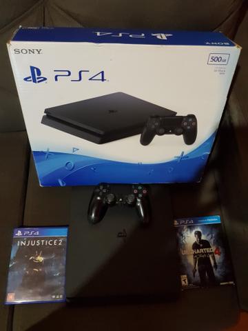 Ps4 slim zero troco Xbox one completo leia anúncio