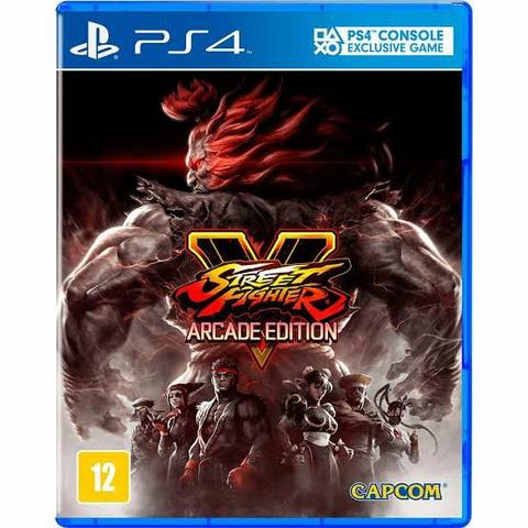 Ps4 street v(5) fighter arcade edition novo