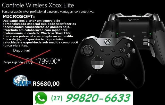 Rasgamos o preço sugerido, oferta Elite!! Controle Xbox One