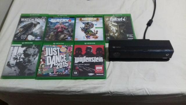 Vendo Kinect + Jogos