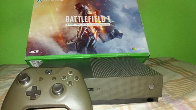 Xbox one s 1tb edição bf1