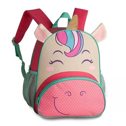 Mochila Unicórnio Escolar Infantil Menina Criança