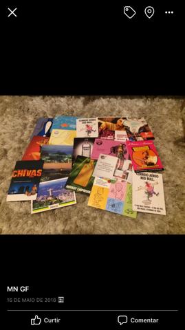 80 cartões postais