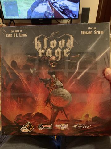 Boardgame Blood Rage (jogo de tabuleiro)