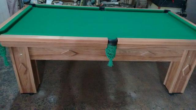 Fabrico mesa de bilhar modelo (jdus789) pano verde
