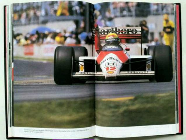 Livro "Ayrton Senna Um Tributo Pessoal"