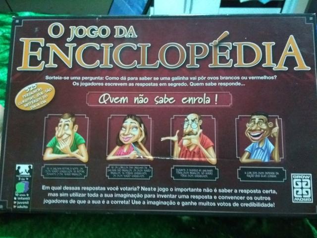 O jogo da enciclopédia