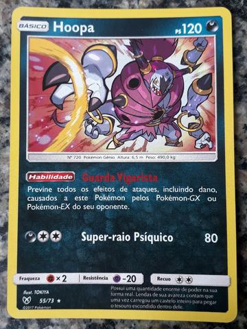 Promoção!! Carta Pokémon Basic - Hoopa HP120