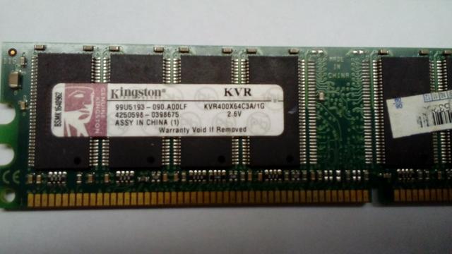 Memoria DDR 1 1G