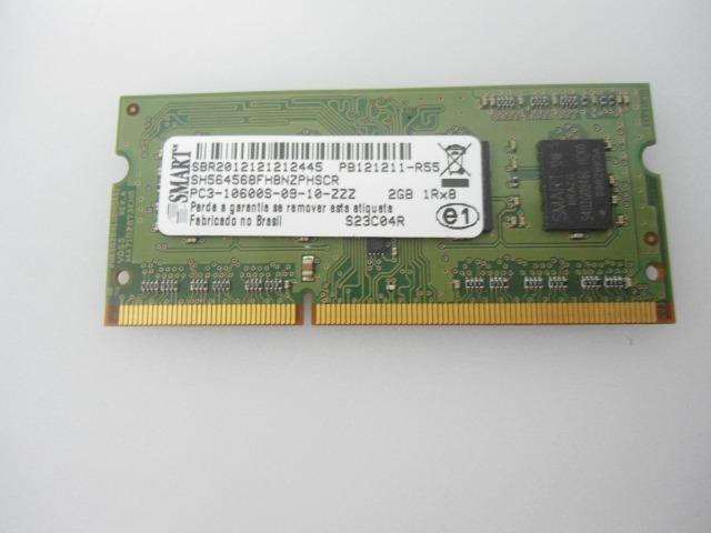 Memória Notebook DDRMHZ 2GB Smart Semi Nova