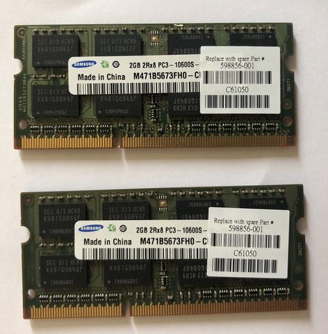 Memória RAM DDR3 2x2GB