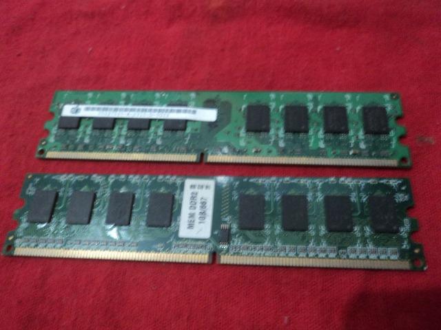 Memória ram DDR2 1Gb/2Gb