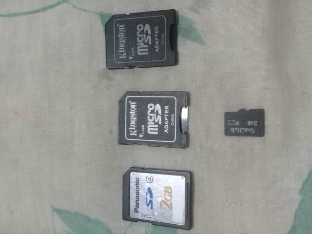 Micro SD, Adaptador e SD