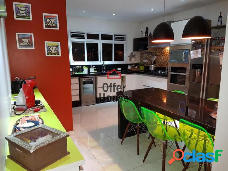 Sobrado com 4 dorms em Santo André - Campestre por 1.35