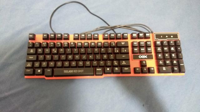 Teclado oex red shot tc202