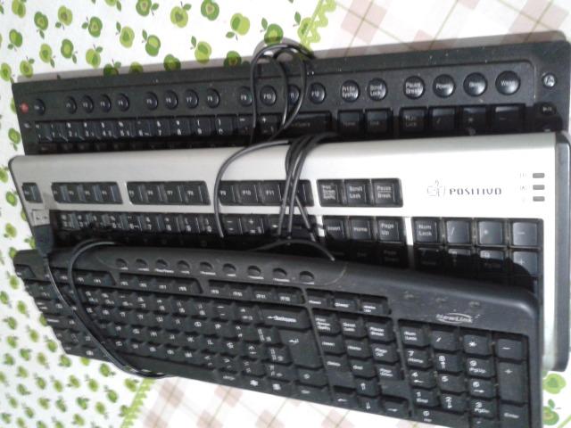Teclado para cpu 15 reais cada