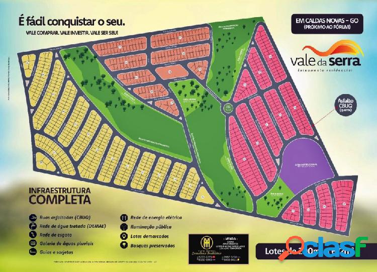 Vale da Serra Loteamento Caldas Novas - Lote a Venda no