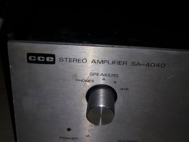 Amplificador CCE 