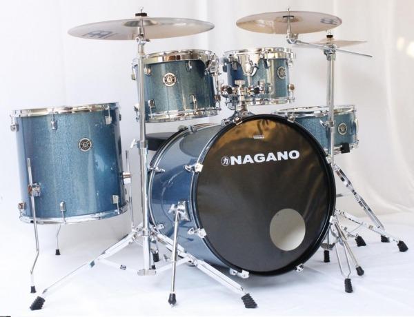 Bateria Nagano Garage Fusion Shell Pack Blue Sparkle