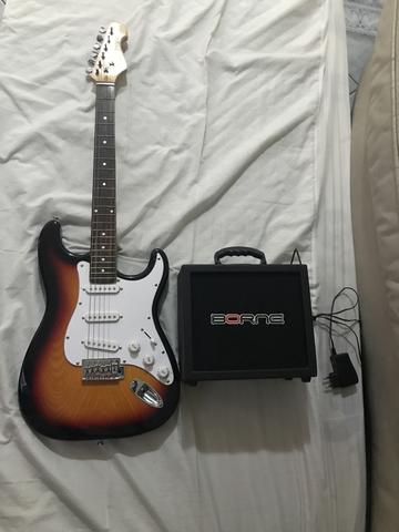 Guitarra Phx + Amplificador Borne G20